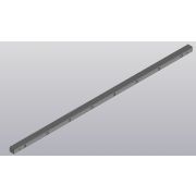 Закаленная прямозубая зубчатая рейка L-M2S1000-DIN6